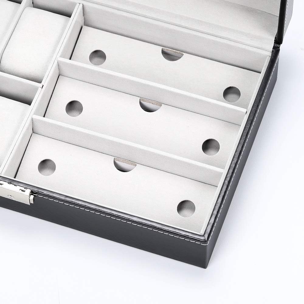 Buy 6-Slot Watch & Sunglasses Organizer Box Online | Rocco Bellano