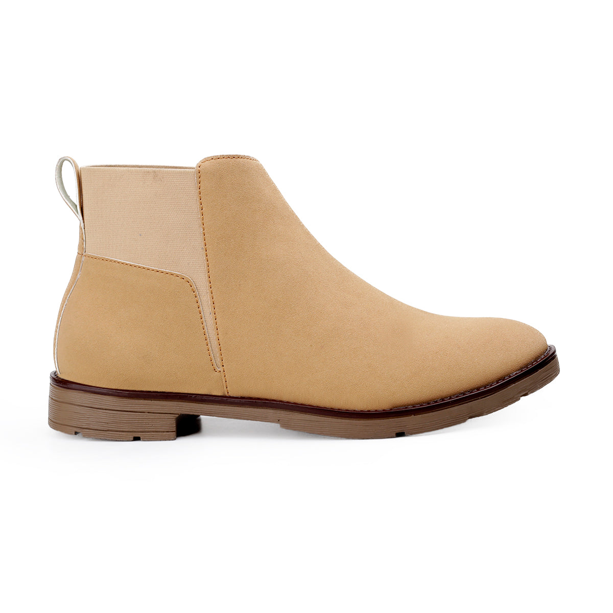 Rocco Bellano Men's Premium Suede Chelsea Boots – Comfortable Pull-On Ankle Boots