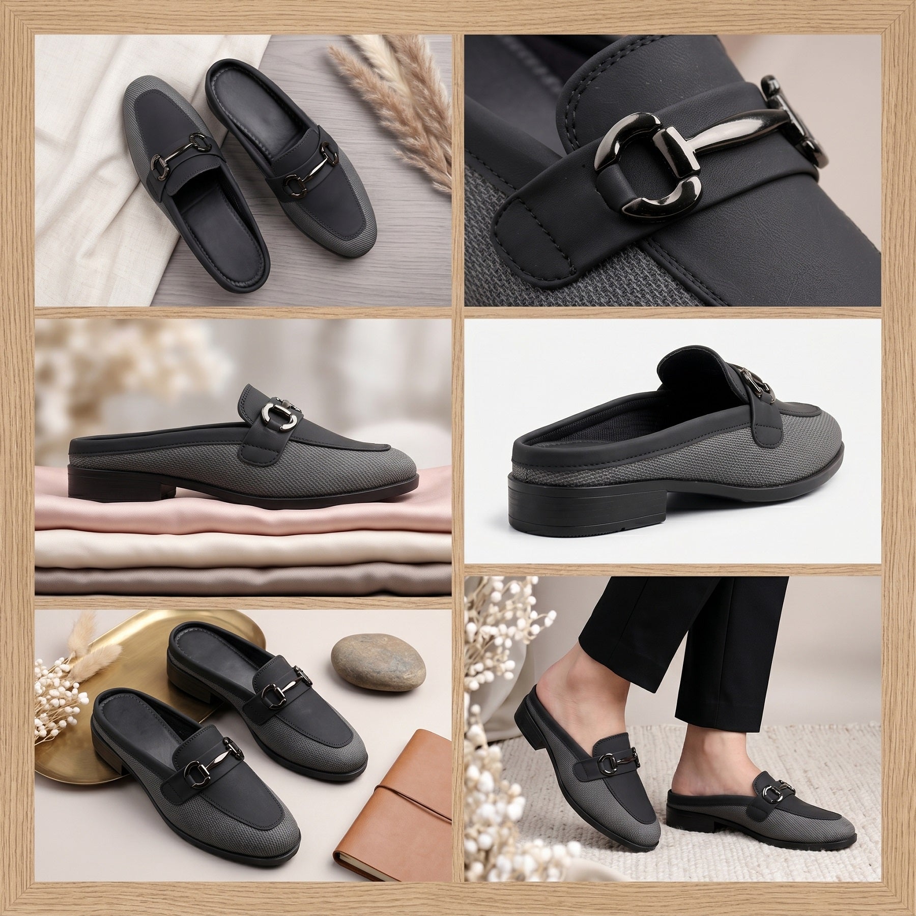 Rocco Bellano Woven Mule Loafers | Women's Slip-On Backless Loafers