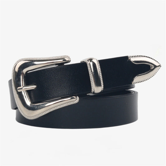 ROCCOBELLANO- Genuine Unisex Leather Belt – Waist Belt with Classic Pin Buckle for Formal, Party & Casual Wear